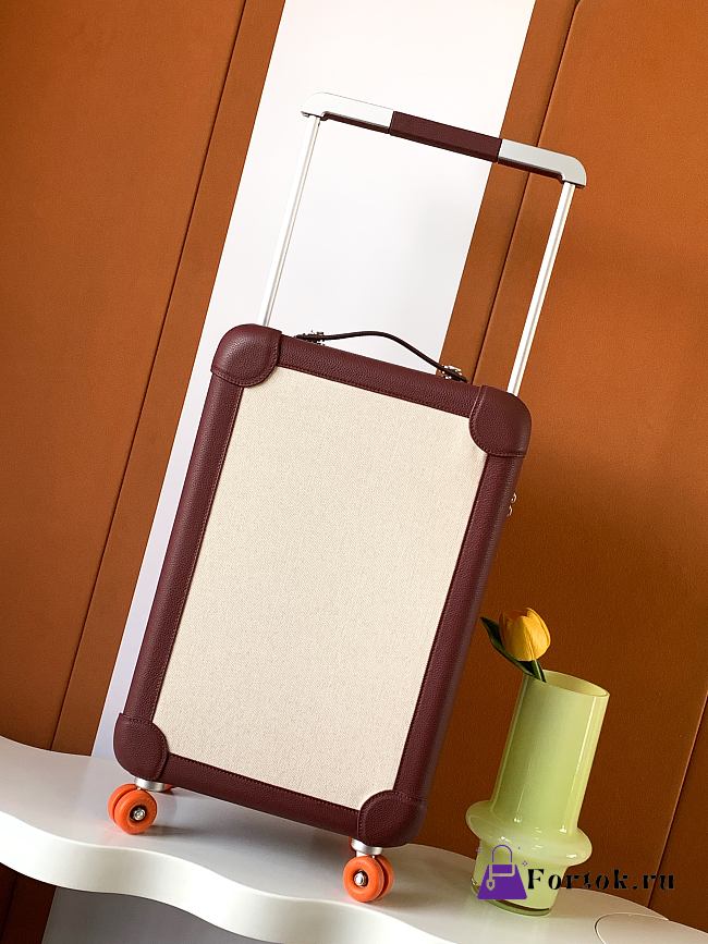 Fortok Hermes R.M.S Cabin Suitcase Rouge 33x57x20cm - 1
