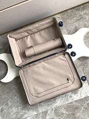 Fortok Hermes R.M.S Cabin Suitcase Horse Blue 33x57x20cm - 3