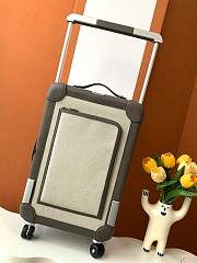 Fortok Hermes R.M.S Cabin Suitcase Pocket Grey 33x57x20cm - 3