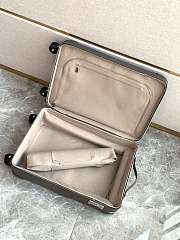 Fortok Hermes R.M.S Cabin Suitcase Pocket Grey 33x57x20cm - 5