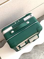 Fortok Hermes R.M.S Cabin Suitcase Pocket Green 33x57x20cm - 4