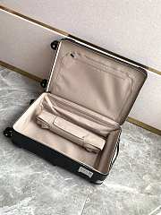 Fortok Hermes R.M.S Cabin Suitcase Pocket Black 33x57x20cm - 3