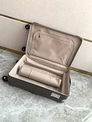 Fortok Hermes R.M.S Cabin Suitcase Horse Grey 33x57x20cm - 2