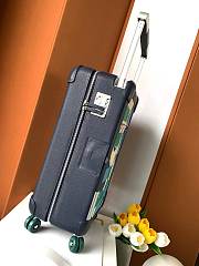 Fortok Hermes R.M.S Cabin Suitcase Horseshoe Blue 33x57x20cm  - 3