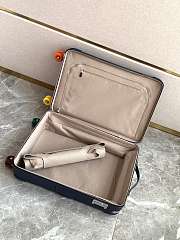 Fortok Hermes R.M.S Cabin Suitcase Hermes Black 33x57x20cm - 5