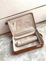 Fortok Hermes R.M.S Cabin Suitcase Panther Brown 33x57x20cm - 6
