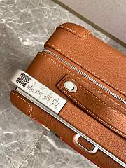 Fortok Hermes R.M.S Cabin Suitcase Panther Brown 33x57x20cm - 5