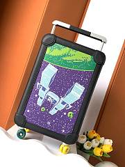 Fortok Hermes R.M.S Cabin Suitcase Galaxy Black 33x57x20cm - 1