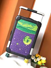Fortok Hermes R.M.S Cabin Suitcase Galaxy Black 33x57x20cm - 5