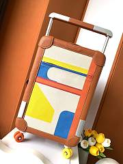 Fortok Hermes R.M.S Cabin Suitcase Hermes Brown 33x57x20cm - 4