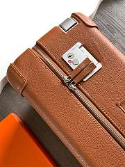 Fortok Hermes R.M.S Cabin Suitcase Hermes Brown 33x57x20cm - 3