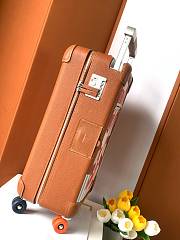 Fortok Hermes R.M.S Cabin Suitcase Horseshoe Brown 33x57x20cm  - 2