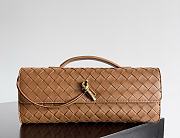 Fortok Bottega Veneta Andiamo Clutch Brown 31*13*3cm - 1
