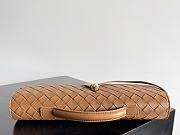 Fortok Bottega Veneta Andiamo Clutch Brown 31*13*3cm - 5