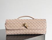 Fortok Bottega Veneta Andiamo Clutch Pink 31*13*3cm - 1