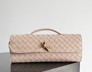 Fortok Bottega Veneta Andiamo Clutch Pink 31*13*3cm