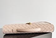 Fortok Bottega Veneta Andiamo Clutch Pink 31*13*3cm - 5