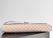 Fortok Bottega Veneta Andiamo Clutch Pink 31*13*3cm - 3