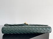 Fortok Bottega Veneta Andiamo Clutch Emerald green 31*13*3cm - 3