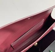 Fortok Bottega Veneta Andiamo Clutch Barolo 31*13*3cm - 2