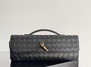 Fortok Bottega Veneta Andiamo Clutch Black 31*13*3cm - 1