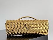 Fortok Bottega Veneta Andiamo Clutch Gold 31*13*3cm - 1