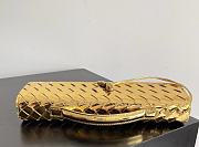 Fortok Bottega Veneta Andiamo Clutch Gold 31*13*3cm - 5
