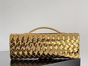 Fortok Bottega Veneta Andiamo Clutch Gold 31*13*3cm - 2