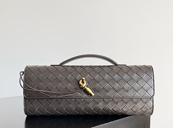 Fortok Bottega Veneta Andiamo Clutch Fondant 31*13*3cm