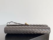 Fortok Bottega Veneta Andiamo Clutch Fondant 31*13*3cm - 3