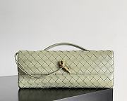 Fortok Bottega Veneta Andiamo Clutch Baby Green 31*13*3cm - 1