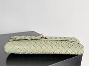 Fortok Bottega Veneta Andiamo Clutch Baby Green 31*13*3cm - 6