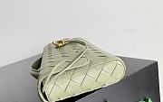 Fortok Bottega Veneta Andiamo Clutch Baby Green 31*13*3cm - 4
