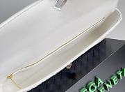 Fortok Bottega Veneta Andiamo Clutch White 31*13*3cm - 5