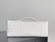 Fortok Bottega Veneta Andiamo Clutch White 31*13*3cm - 2