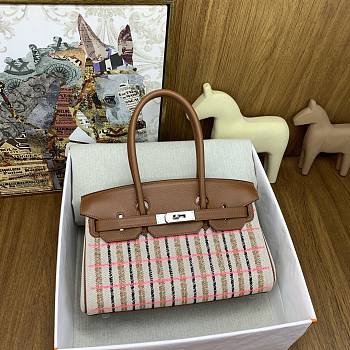 Fortok HERMÈS Limited Edition Birkin Shoulder Light Brown 29cm