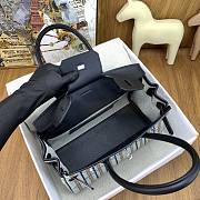 Fortok HERMÈS Limited Edition Birkin Shoulder Light Black 29cm - 2