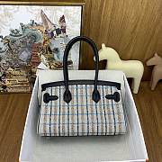 Fortok HERMÈS Limited Edition Birkin Shoulder Light Black 29cm - 5