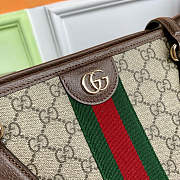 Fortok Gucci Ophidia large tote bag Brown 31×28.5×20cm - 2