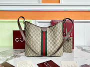 Fortok Gucci Ophidia large shoulder bag Brown 33.5×30×16cm - 3
