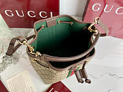 Fortok Gucci Ophidia small bucket bag Brown 21.5×21×13cm - 6