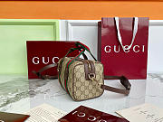 Fortok Gucci Mini GG handbag Brown 20×13×13cm - 6