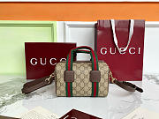 Fortok Gucci Mini GG handbag Brown 20×13×13cm - 4