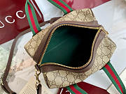 Fortok Gucci Mini GG handbag Brown 20×13×13cm - 5