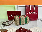 Fortok Gucci Mini GG handbag Brown 20×13×13cm - 3