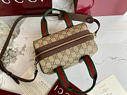 Fortok Gucci Mini GG handbag Brown 20×13×13cm - 2