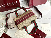 Fortok Gucci Mini GG handbag Rouge 20×13×13cm - 4