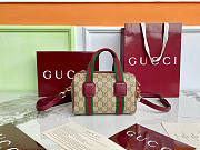 Fortok Gucci Mini GG handbag Rouge 20×13×13cm - 2