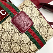 Fortok Gucci Mini GG handbag Rouge 20×13×13cm - 3
