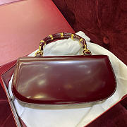 Fortok Gucci Bamboo Diva bag Rouge 26.6x13x8cm - 5